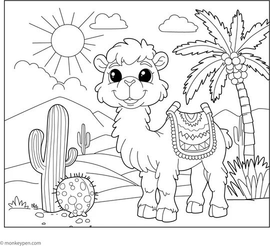 2417 05 Cartoon Camel Colouring Page C2f9bc2e 7775 4921 9764 Eaabeeaa52e4